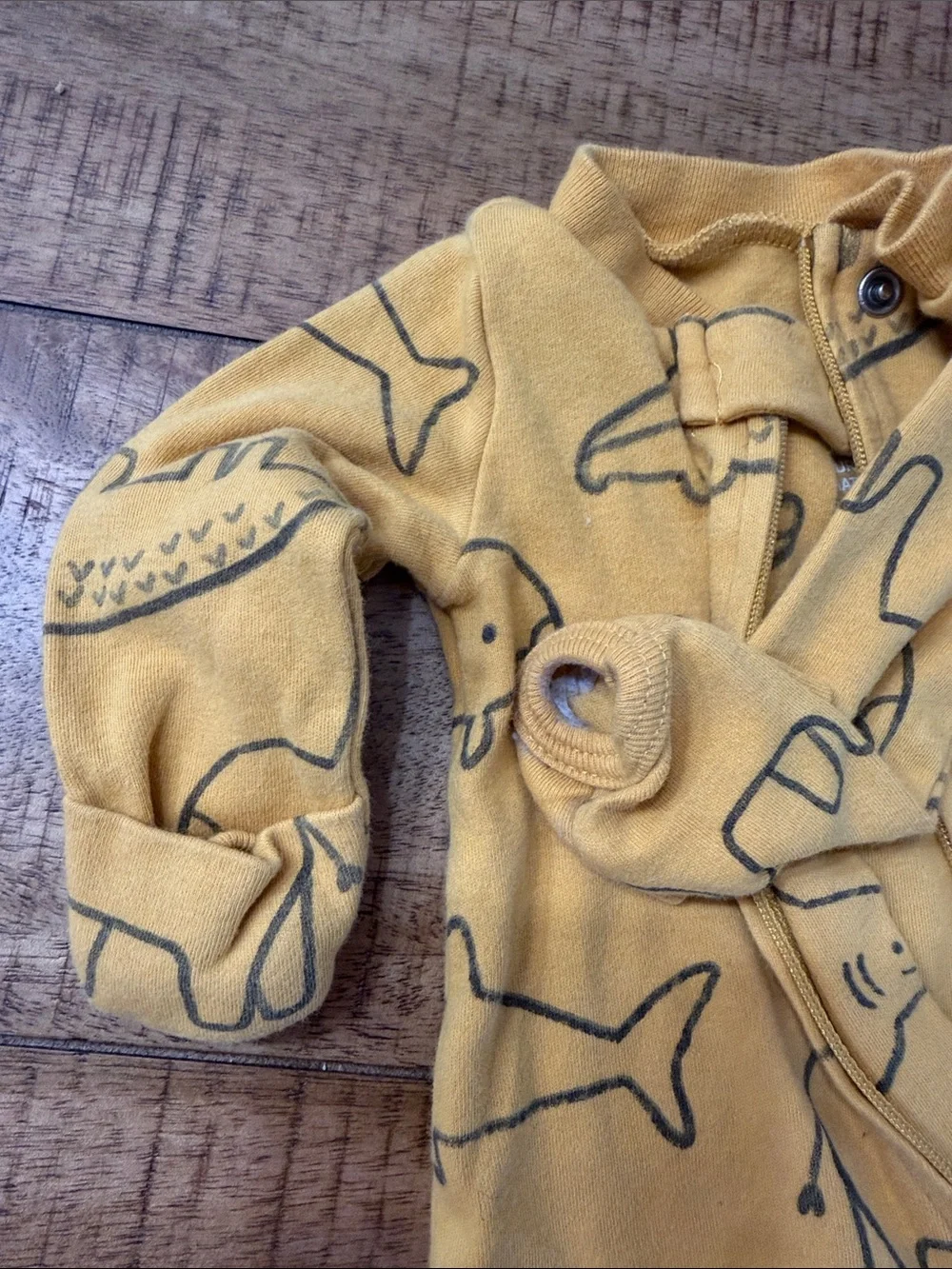 Carters soft yellow